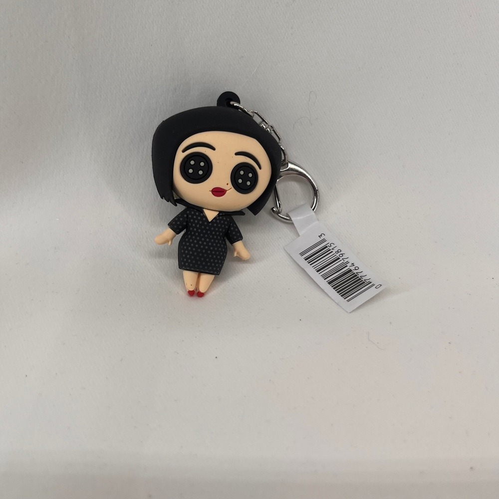Coraline Series 2 Monogram 3D Foam Bag Clip Keychain Figurine Other Mother Toy